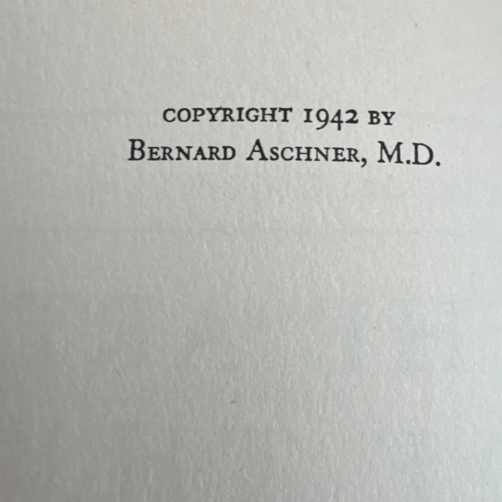 The Art of the Healer Bernard Aschner MD 1st Ed Holistic Medicine 1942 - Picture 6 of 14
